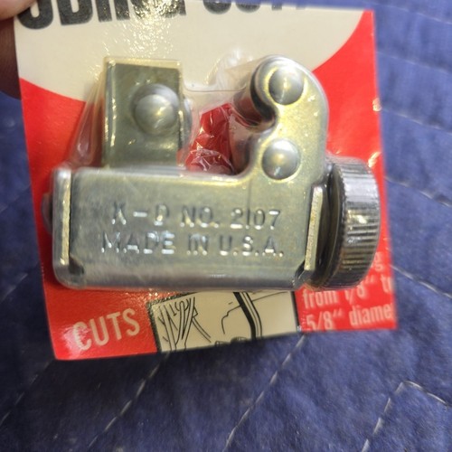 Vintage K-D Tools 2107 Mini Coppter Tubing Pipe Cutter Made in USA - Picture 3 of 3
