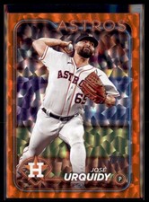 2024 Topps Jose Urquidy Houston Astros Orange Foil 552 132/299