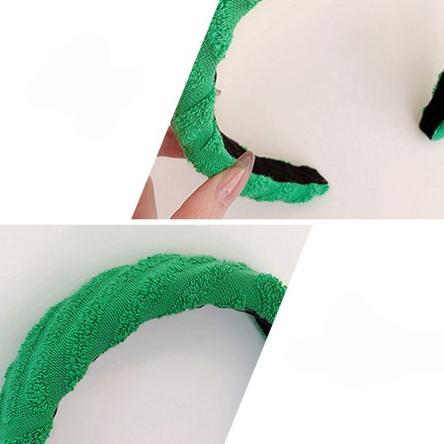 Green Striped Headband Miss Patricks Day Hair Patrick's Hairband Party - Picture 11 of 12