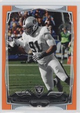 2014 Topps Factory Set Orange 96/96 Justin Tuck #267 2t4