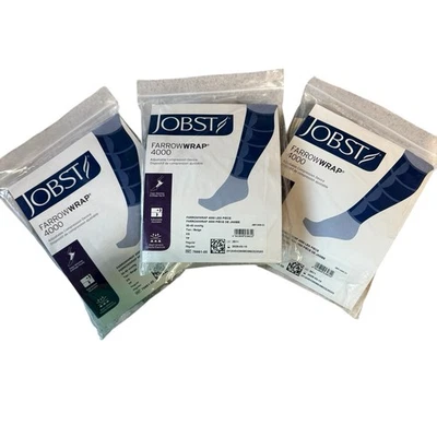 JOBST FarrowWrap 4000 Compression Legpiece Wrap 30-40 mmHg Extra Small Lot Of 3 - Image 1 of 4