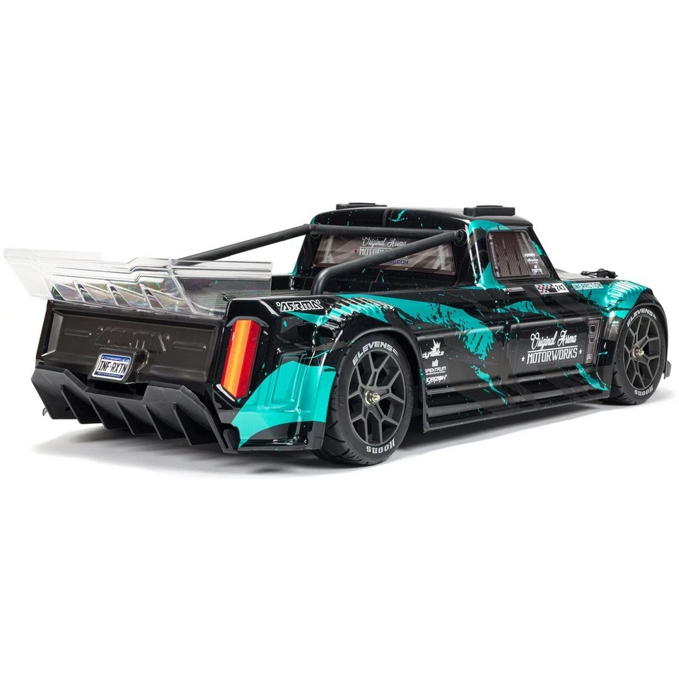 Arrma ARA4315V3T2 INFRACTION 4X4 3S BLX 1/8 Resto-Mod Truck Blk/Teal - Bild 4 von 4