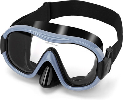 Schwimmbrille Scuba Schnorchel Maske Für Erwachsene, Verstellbare Elastische Str
