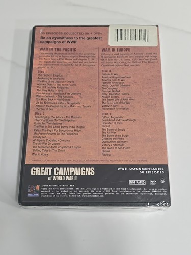 Great Battles of World War 2 (DVD) Collector's Edition 4 Discs 50 Episodes NEW - Picture 2 of 4