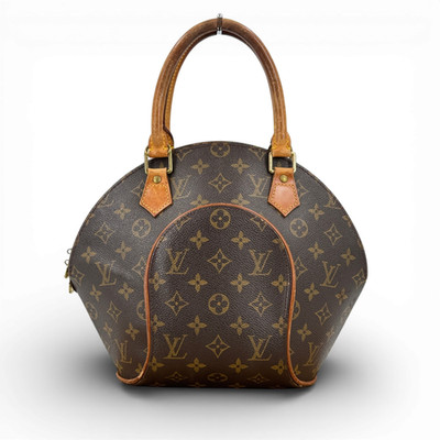 LOUIS VUITTON Ellipse PM Monogram Canvas Brown Top Handle Dome Handtasche M51127