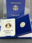 1995 1/10th oz Gold Bullion American Eagle Quarter Ounce OG Box ,Original Owner