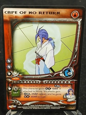 Score Entertainment 2003 Yu Yu Hakusho Dark Tournament Cape Of No