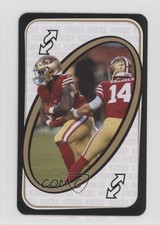 2024 Uno Fandom NFL San Francisco 49ers White Sam Darnold Reverse 0c4