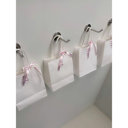 Busta di Carta Algon Bianco 32 x 12 x 40 cm 3 Pezzi [24 Unità] - Picture 2 of 8