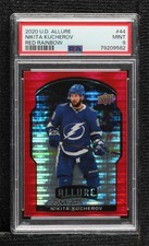 2020-21 Upper Deck Allure Red Rainbow Nikita Kucherov #44 PSA 9 MINT 09gn