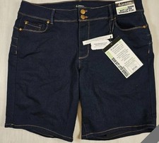 d. Jeans Dark Blue Jean Shorts Stretchy 20W NWT