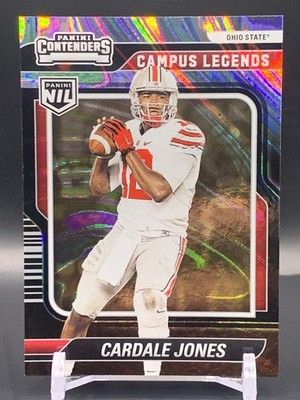 2025 Panini Ohio State University #5 Cardale Jones Campus Legends Swirl /199
