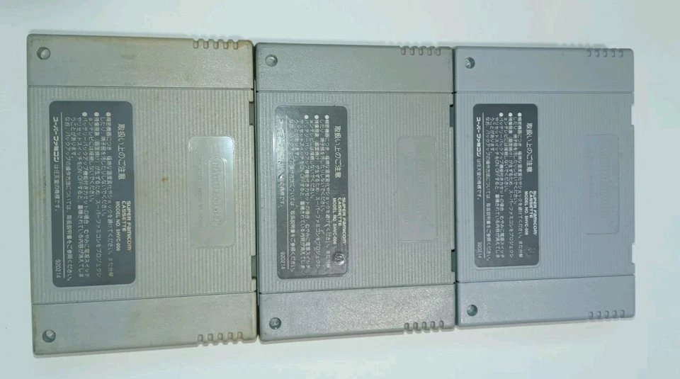 Lote de 3 juegos Super Famicom (sin probar) Foto 4 de 4