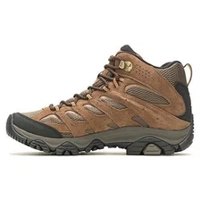 Merrell Men's Moab 3 Mid Waterproof Hiking Boot Earth Size 11 US MRL-J035839-11