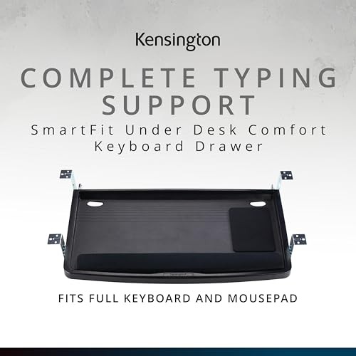 KENSINGTON UNDER-DESK COMFORT KEYBOARD DRAWER SMARTFIT SYSTE