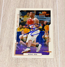 Upper Deck 2000-01 MVP Michael Redd Rookie Card #218 On card Auto Signed- Bucks. rookie card picture
