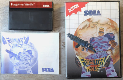 RAR TOP ! Sega Master System Spiel - Forgotten World