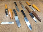 Damaged Lot of Japanese Chef's Kitchen Knives Petty set from Japan LL413