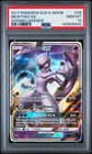 2017 POKEMON SUN & MOON SHINING LEGENDS #39 MEWTWO GX PSA 10