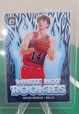 2024-25 Panini Donruss Optic - White Hot Rookies Matas Buzelis #10 (RC)