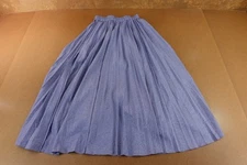 Niko And... Womens Size Medium Blue High Rise Pleated Maxi Skirt