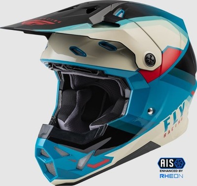 Fly Racing Formula CP Rush Helmet Black/Stone/Dark Teal LG *CLOSEOUT Was $259.95