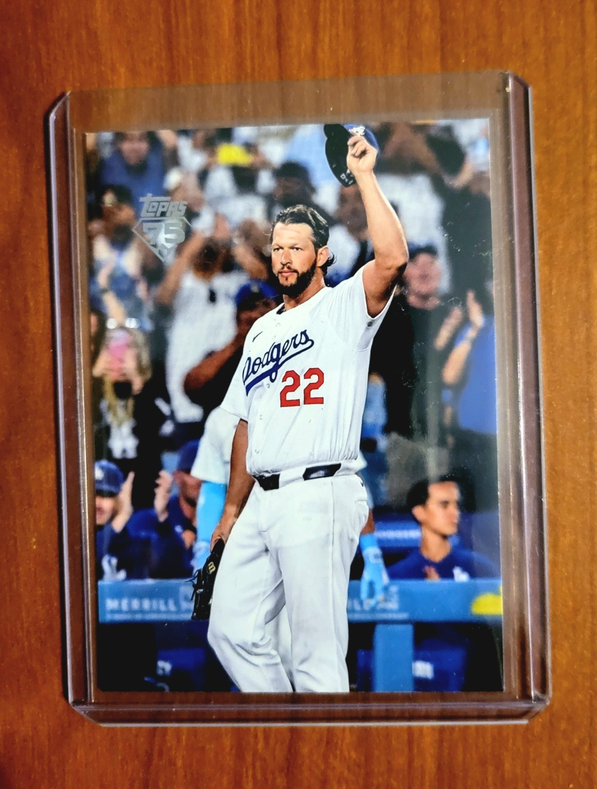 2026 Topps Series 1 True Photo Variation Clayton Kershaw #22 SP LA Dodgers