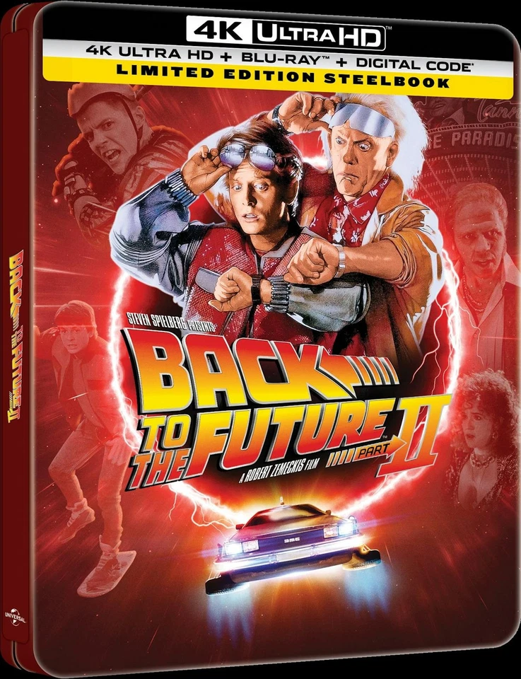Back to the Future Part II 4K UHD Blu-ray NEW - Image 3 of 4