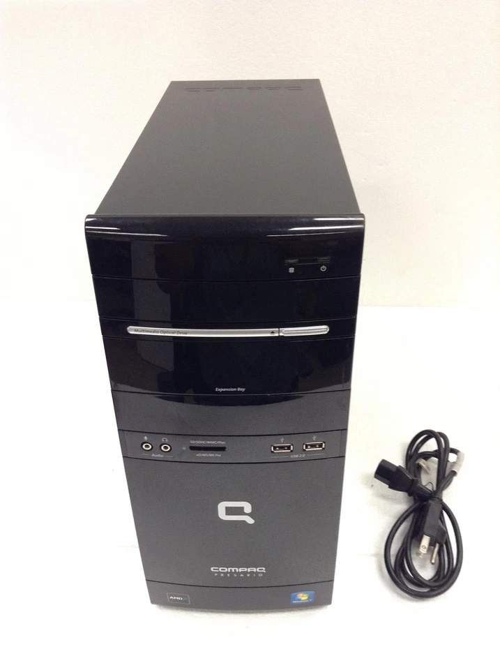 COMPAQ PRESARIO CQ5826 Amd Athlon II X2 260 3.20Ghz Computer w/ 8GB Ram, DVDRW - Image 2 of 4