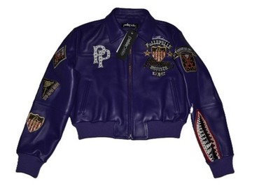 AUTHENTIC Pelle Pelle Womens LEATHER Jacket American Bruiser