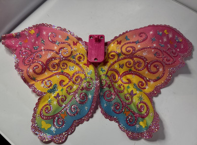 Barbie Fairytopia Butterfly WINGS Rainbow Glitter 2010 Fairy Secret Doll