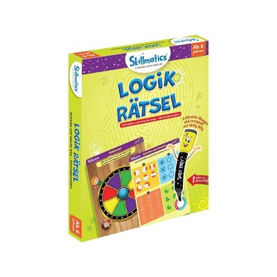 Write and Wipe Kit - Logik Rätsel Buch Karton Deutsch 2024 HCM Kinzel