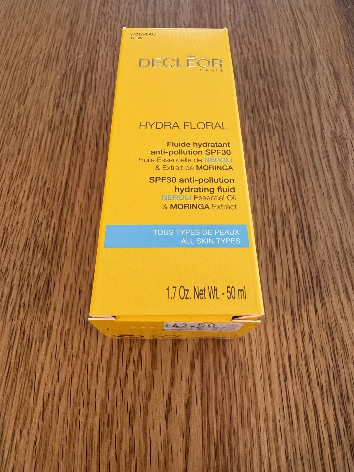 Decleor Hydra Floral SPF30 Anti Pollution Hydrating Fluid 50ml Neroli Oil New 2
