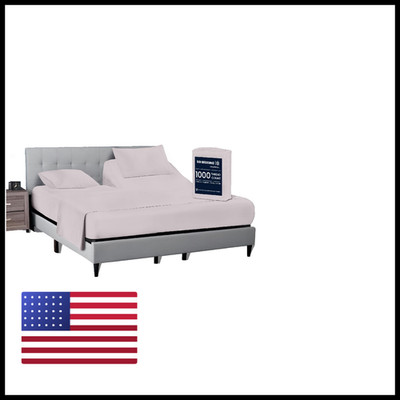 Sgi Bedding 34 King Split Top Flex Head Sheet 100 Egyptian Cotton Sheet Set