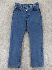 Levis Premium Original 501 Jeans Women's 27 Blue Shout Out Stone Medium Wash