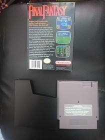 Final Fantasy NES video game boxed English version