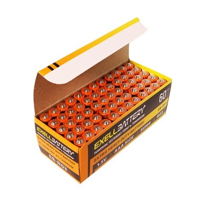 LOW COST 60pc AAA Batteries For Power Outages, Snow Storms, Disasters IN-STOCK