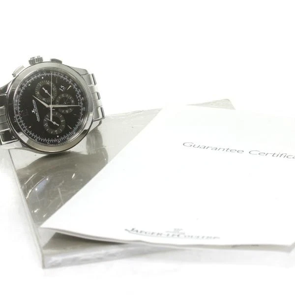 Jaeger LeCoultre — Jaeger-LeCoultre Master Chronograph Q1538171 40mm SS Black Dial Watch #C1952