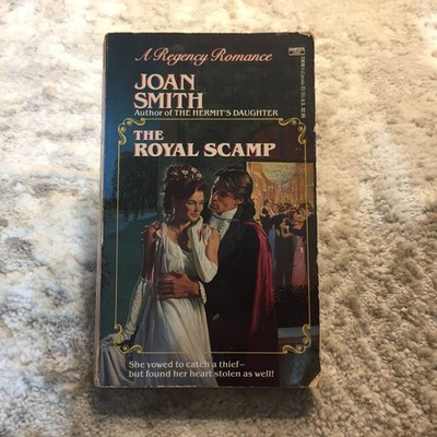 The Royal Scamp Joan Smith 1989 Fawcett Crest Regency Romance Paperback Book