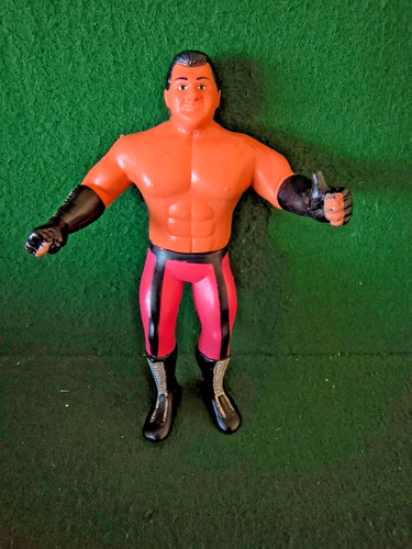 Vintage 1985 WWF LJN Brutus Beefcake 8 Wrestling A...