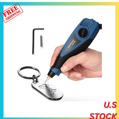 Engraver Pen, 25W 6 Speed Engraving Pen for Metal, Wood, Glass and Plastic, Hand