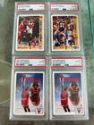 1991 Upper Deck Michael Jordan 4 card Lot PSA 8 #34 #69 #75