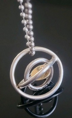 Lilly Barrack~ 925 Sterling Silver Pendant & Sterling Dot Necklace