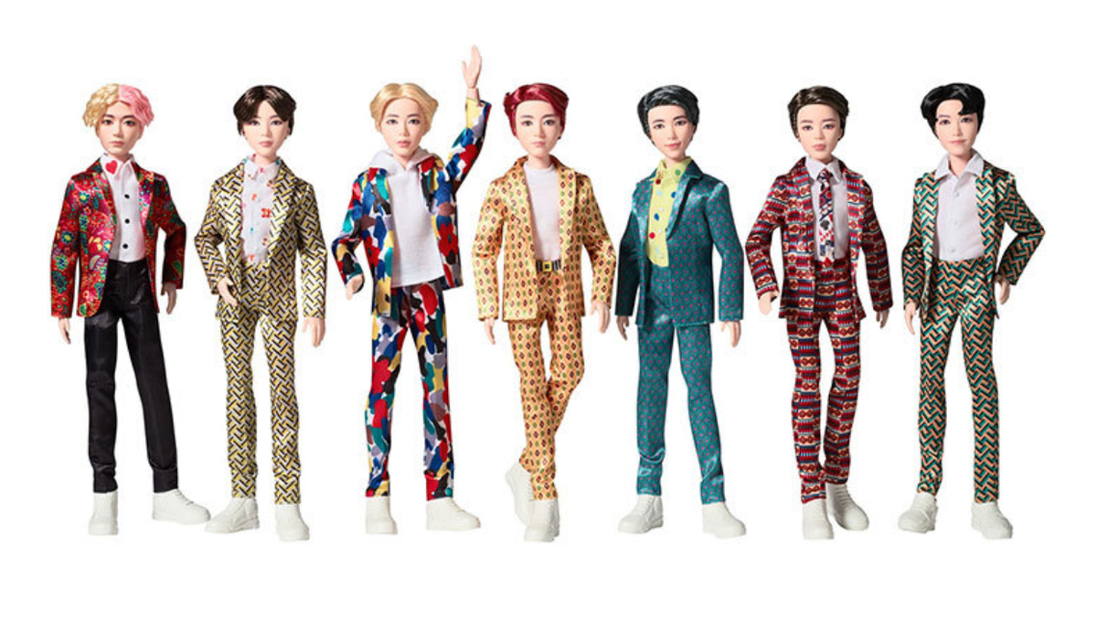 【新品未開封】BTS オフィシャルファッションドールズ　7パックセット BTS Mattel Fashion Doll Full Set of 7 - IDOL Official K-Pop