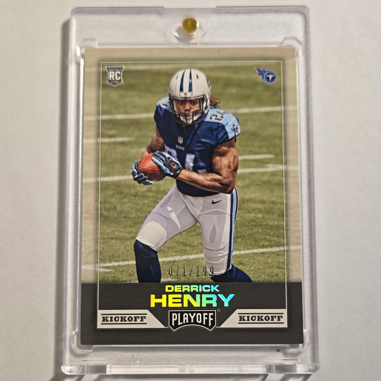 Panini Playoff 2016 Derrick Henry RC #239 Kick Off /199 Tennessee Titans Ravens