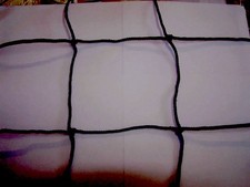 14' x 7' BLACK SQUARE MESH NYLON NETTING 4" 36 VOLLEYBALL BASKETBALL BARRIER