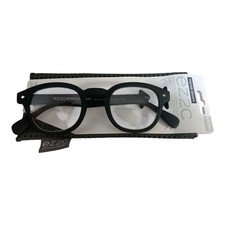EZ2C Foster Grant Izzy Black Reading Glasses Readers Asst New 1.00 2.50 2.75