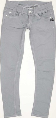 G-Star Lynn Damen Jeans grau Skinny Slim Stretch W28 L30 (85465)