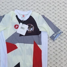 NEW Castelli Rosso Corsa Climbers 2.0 Jersey Cycling Cowboy Skull Bike Race