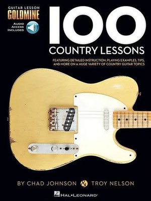 100 Country Lessons - Guitar Lesson Go*dmine Series Book/Online Audio | Buch